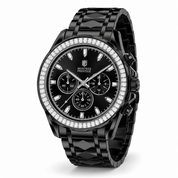 Montres Prestige Men's Watch - 44.5mm, Black (MPW-0362)