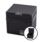 Open Box Invicta 1-Slot Aluminum Watch Box, Black (AIC-IPM545-BLK)