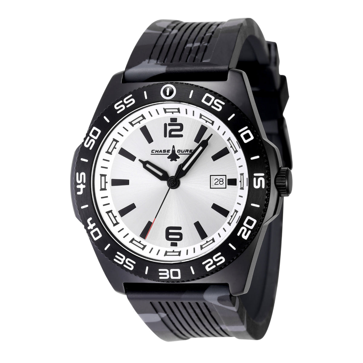 Chase Durer Voldex Men's Watch - 45mm. Camouflage, Black (CDW-0175)