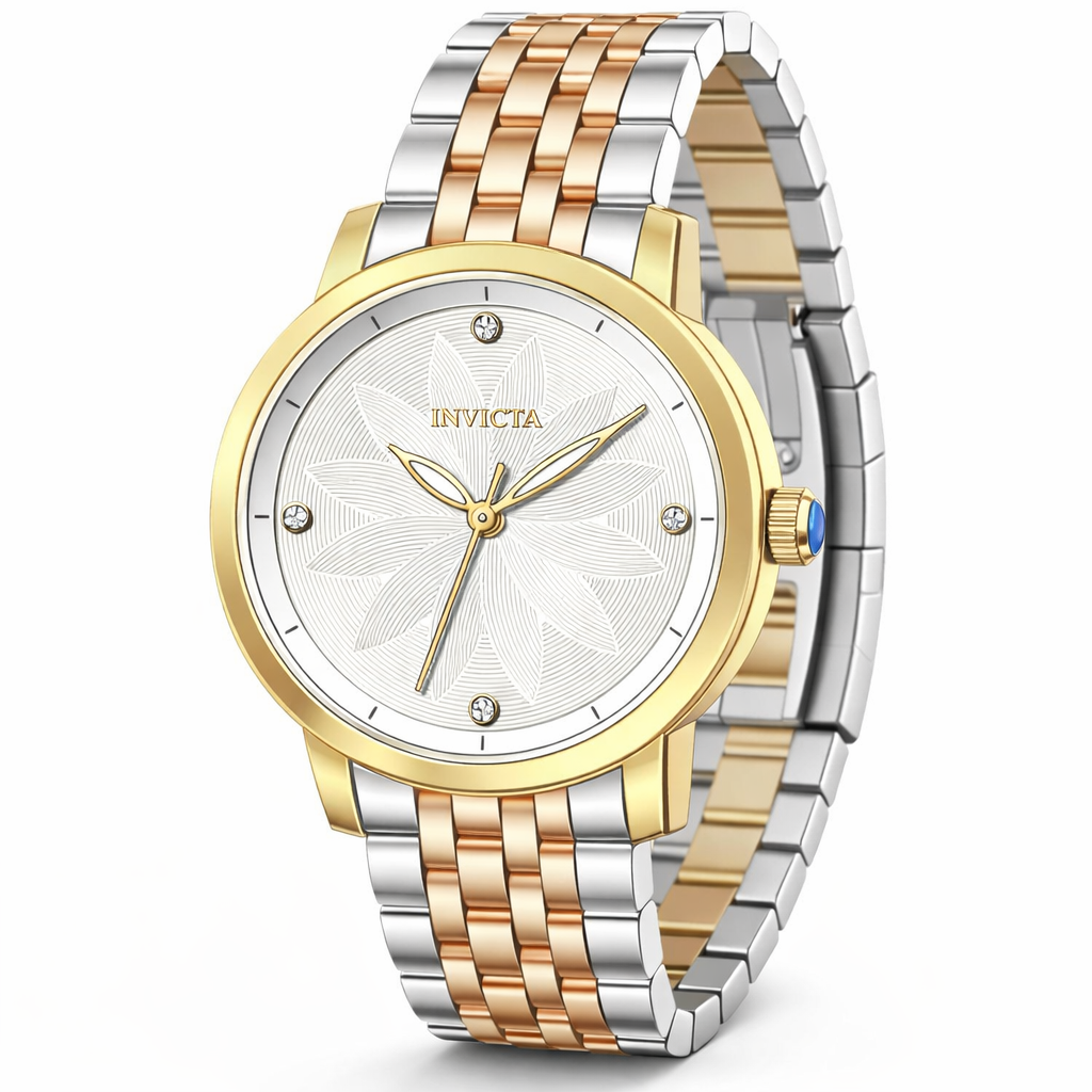 Invicta Wildflower Tigerlily Women's Watch - 34mm. Gold, Steel (69300)