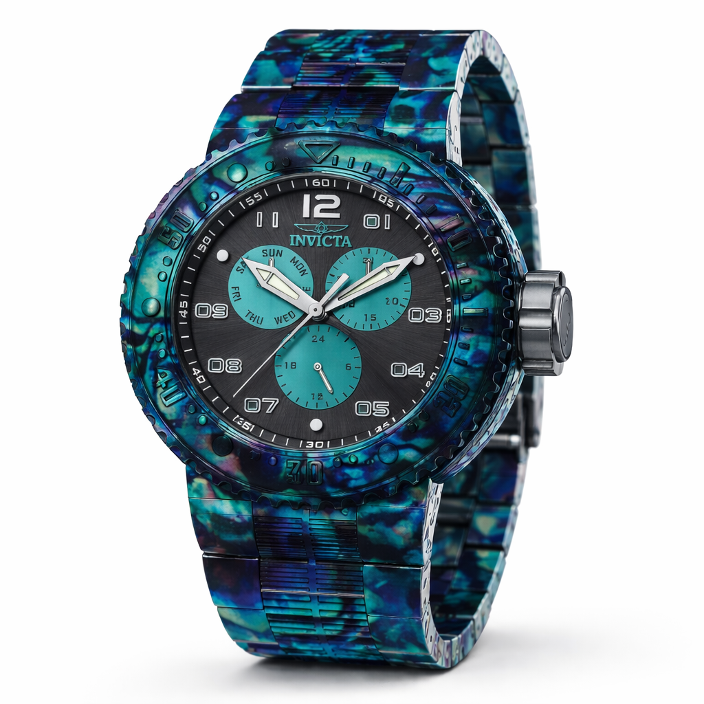 Invicta Pro Diver NeoArt Flux Men's Watch - 52mm. Aqua Plating. Steel (50209)
