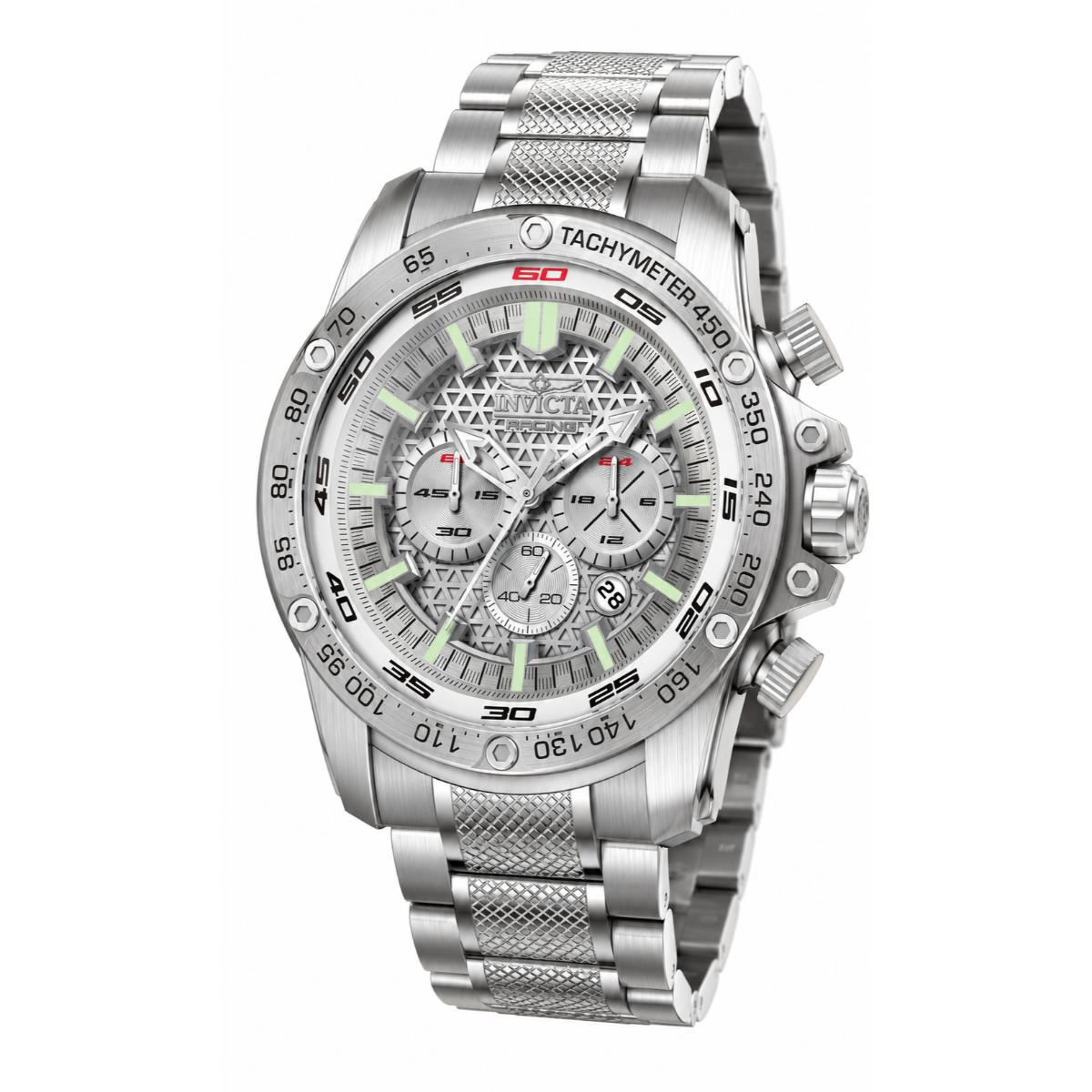 Invicta Speedway Men's Watch - 52mm. Silver (50320)