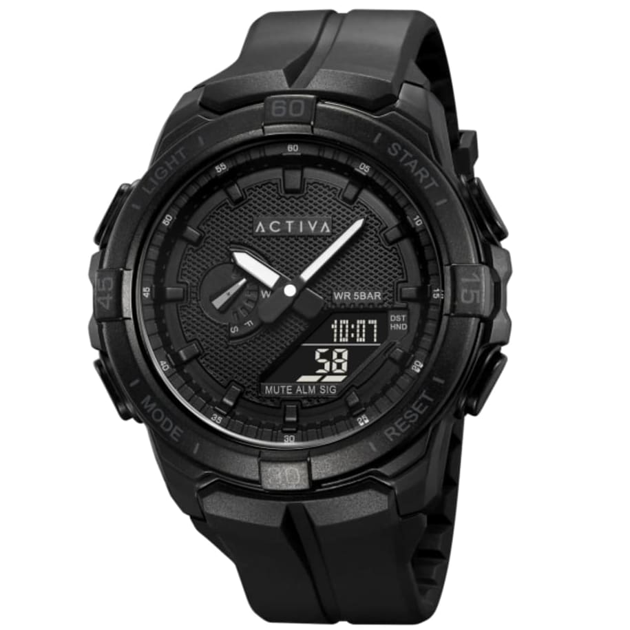 Activa X Invicta Digital Essentials Men's Watch - 53mm, Black (ACW2583-001)