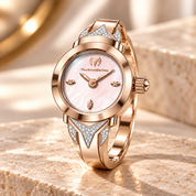 TechnoMarine Tempo Anello Ring Women's Watch w/ Mother of Pearl Dial - 18mm (TM-8926006)