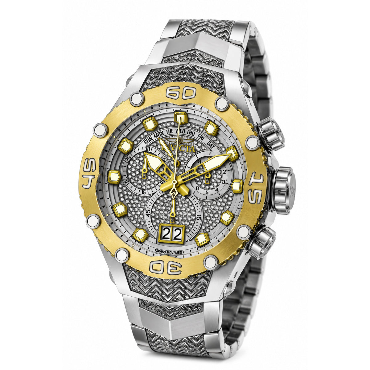 Invicta Subaqua Noma VIII 1.05 Carat Diamond Swiss Ronda 8040.N Caliber Men's Watch - 49mm. Steel (50452)