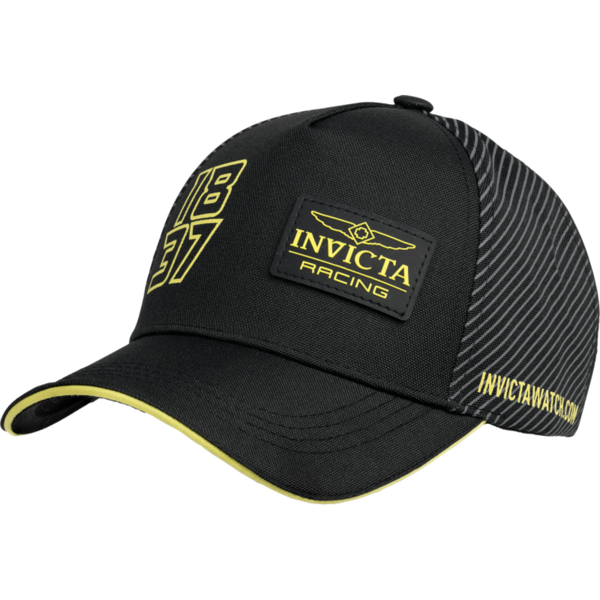 Invicta Racing Baseball Men's Hat - Black (IG0340-BLK)