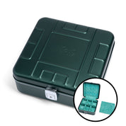 Invicta 6-Slot Aluminum Watch Box. Hunter Green (IPM559-GRN)