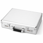 Invicta 18-Slot Aluminum Briefcase Watch. Silver (IPM567-SIL)
