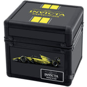 Invicta Racing 1-Slot Aluminum Watch Box. Black (IPM645-BLK)