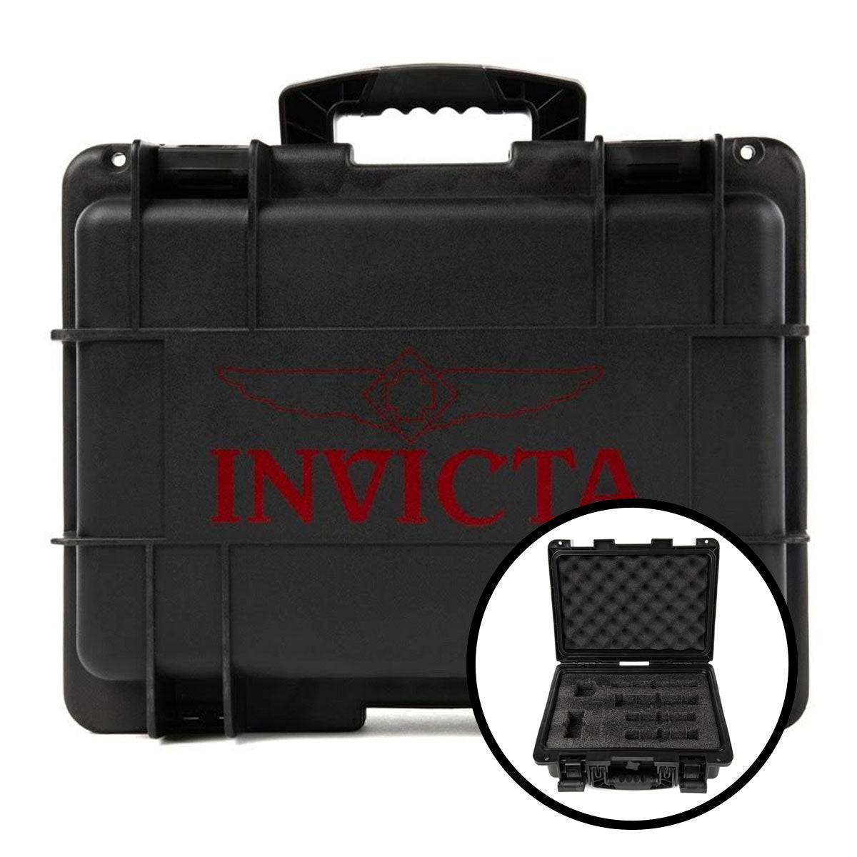 Invicta Venom Interchangeable Impact Watch Case. Black/Red (DC8VNM-BLK)