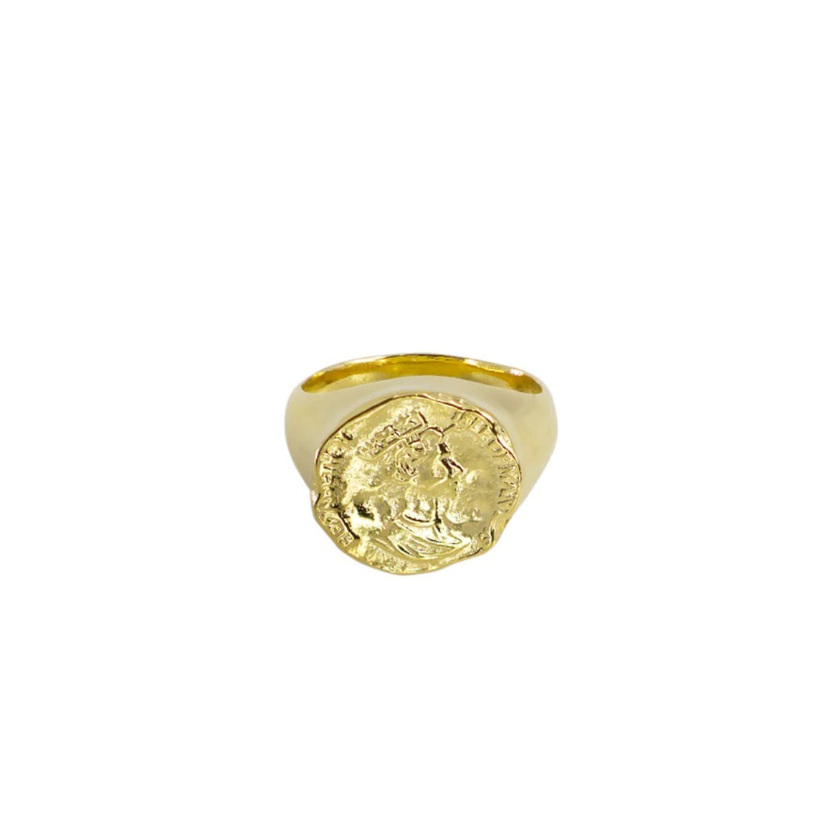 Invicta Angel Women's Ring, 14K Gold, 7 (MM-00518)