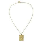 Invicta Angel Women's Initial W Necklace, Gold, 16" (MM-00619)