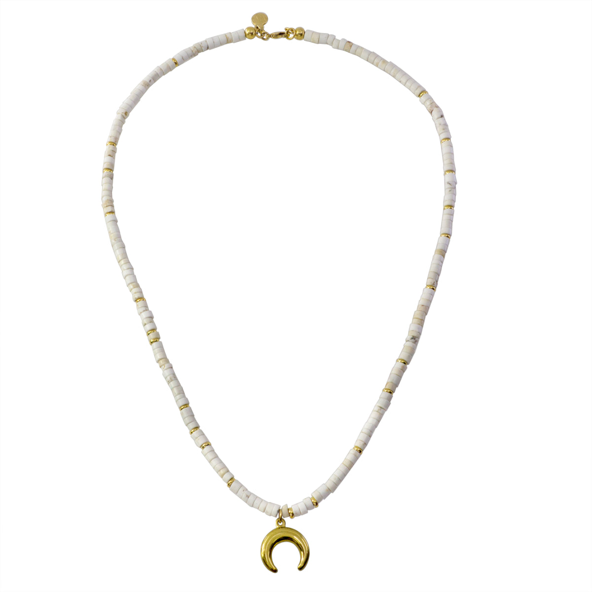 Invicta Angel Women's Necklace, Gold, White, 21" (MM-00647)