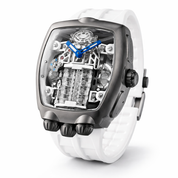 Montres Prestige X Invicta Automatic Men's Watch w/ Skeleton Dial - 44mm. White (MPW-0356)