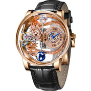 Montres Prestige X Invicta Quartz Men's Watch w/ Skeleton Dial - 46mm. Black (MPW-0141)
