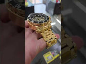 Invicta Coalition Forces Night Hawk Men's Watch - 52mm. Gold (32720)