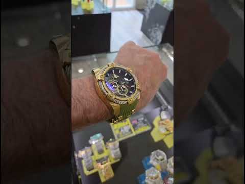 Invicta Bolt Vestige Men's Watch - 52mm. Green, Gold (48385)