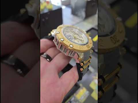 Invicta Subaqua Noma VII Swiss Ronda Z60 Caliber Men's Watch w/ Mother of Pearl Dial - 52mm, Grey, Black, Gold (46480)