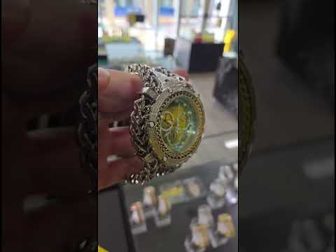 Invicta Reserve Gladiator 1.75 Carat Diamond Swiss Ronda Z60 Caliber Men's Watch - 58.3mm, Steel (48416)