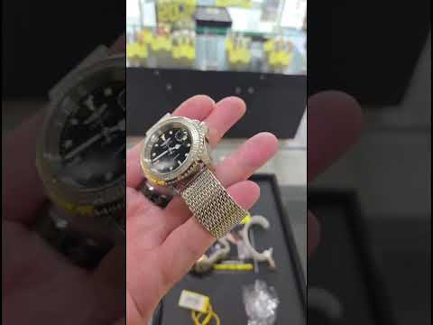 Invicta Elite Diamond 0.59 Carat Diamond Automatic Men's Watch - 40mm, Steel (48743)