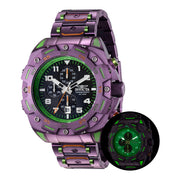 Open Box Invicta Sea Monster Men's Watch - 50mm, Orange,Purple,Green (AIC-37803)