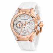 TechnoMarine Cruise California Women's Watch w/ Mother of Pearl Dial - 40.57mm, White (TM-120032)