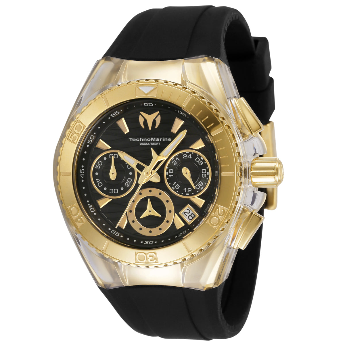 TechnoMarine Cruise Star Unisex Watch - 40.57mm, Black (TM-120036)