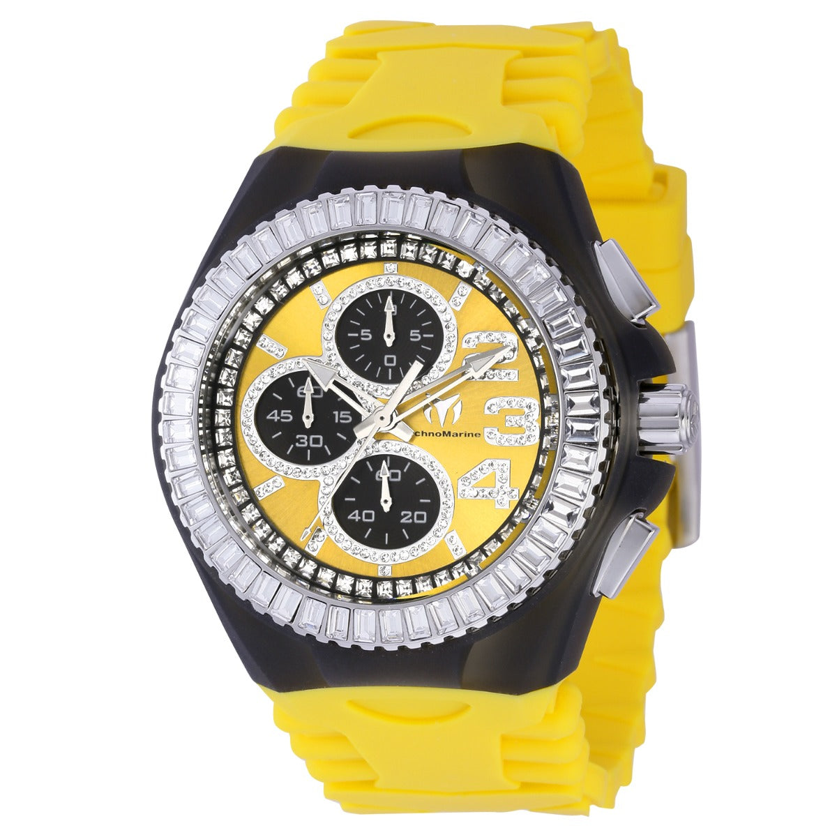 TechnoMarine Cruise JellyFish Men's Watch - 45mm, Yellow (TM-121184)