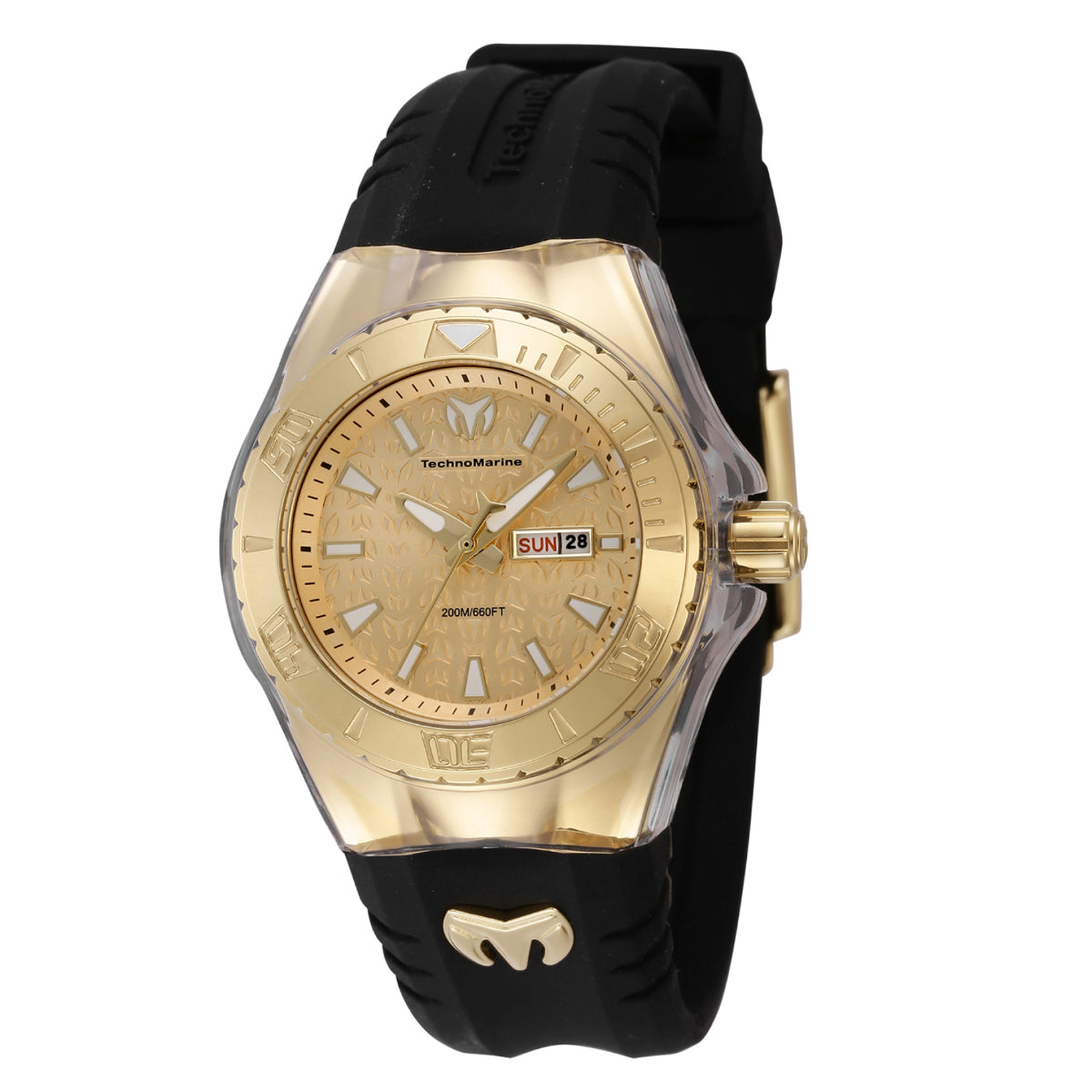 TechnoMarine Cruise Monogram Women's Watch - 36.5mm, Black (TM-122021)