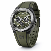 TechnoMarine Cruise Legend Men's Watch - 43mm. Olive Green. Black (TM-125023)