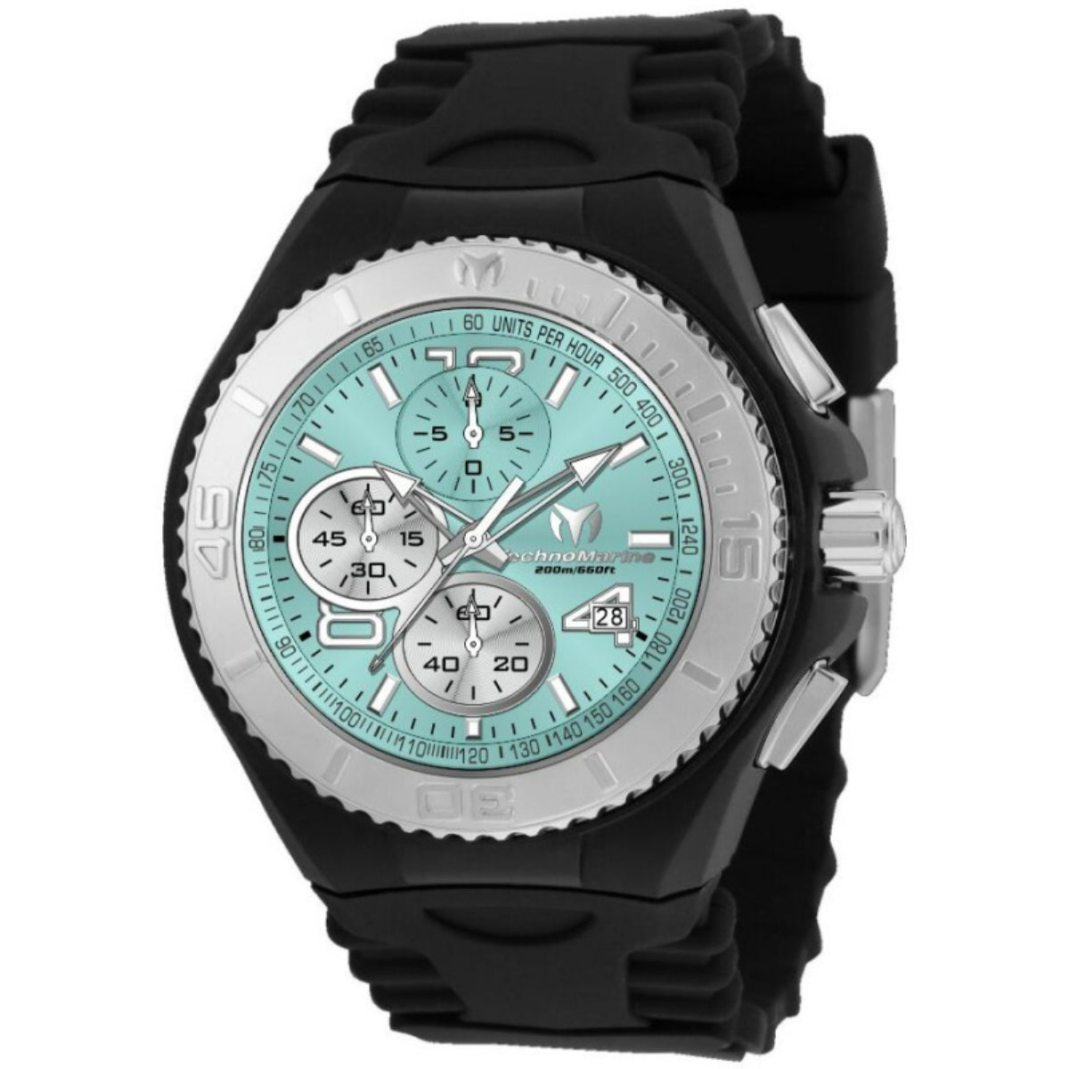 TechnoMarine Cruise JellyFish Men's Watch - 46mm. Black (TM-125041)