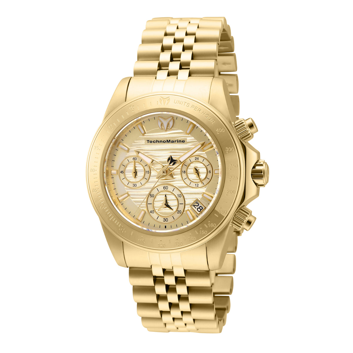 TechnoMarine Manta Ray Unisex Watch - 38mm, Gold (ZG-TM-219029)