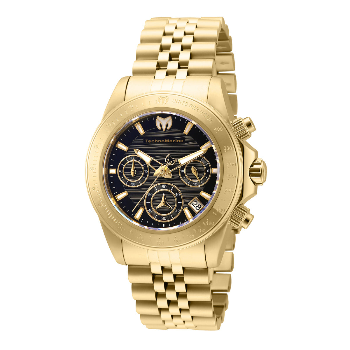 TechnoMarine Manta Ray Unisex Watch - 38mm, Gold (TM-219030)
