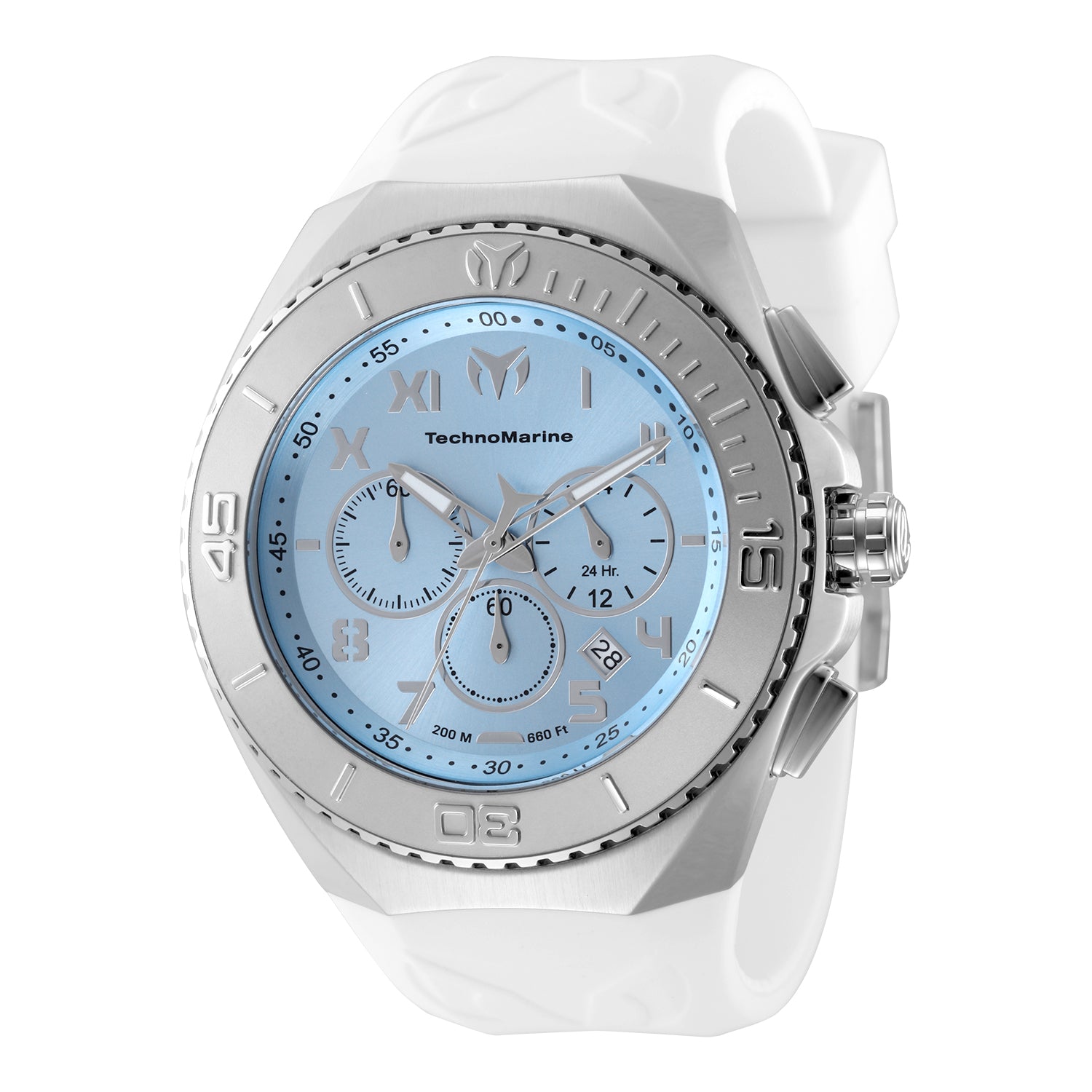 TechnoMarine Manta Ocean Men's Watch - 48mm. White (TM-225004)