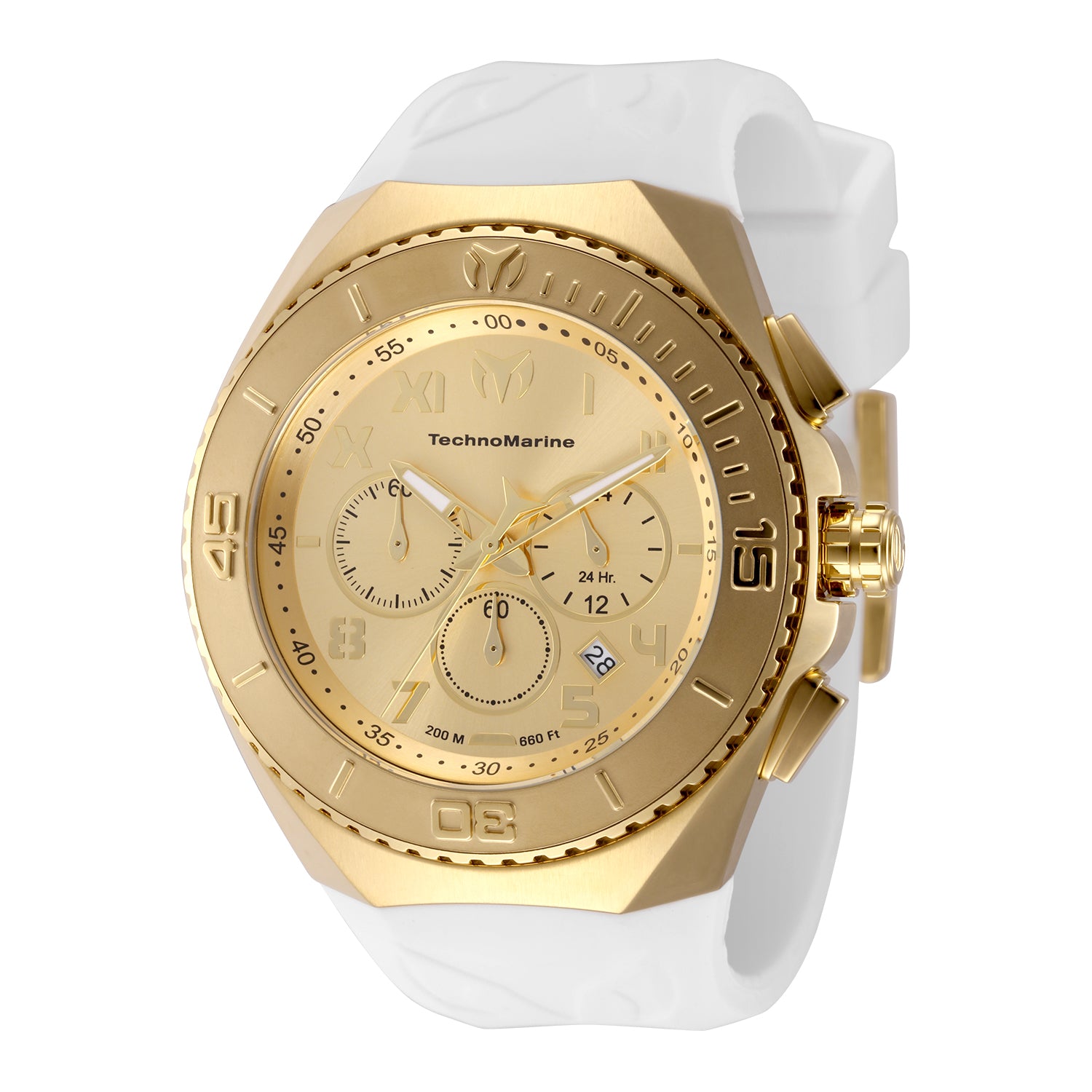 TechnoMarine Manta Ocean Men's Watch - 48mm. White (TM-225006)