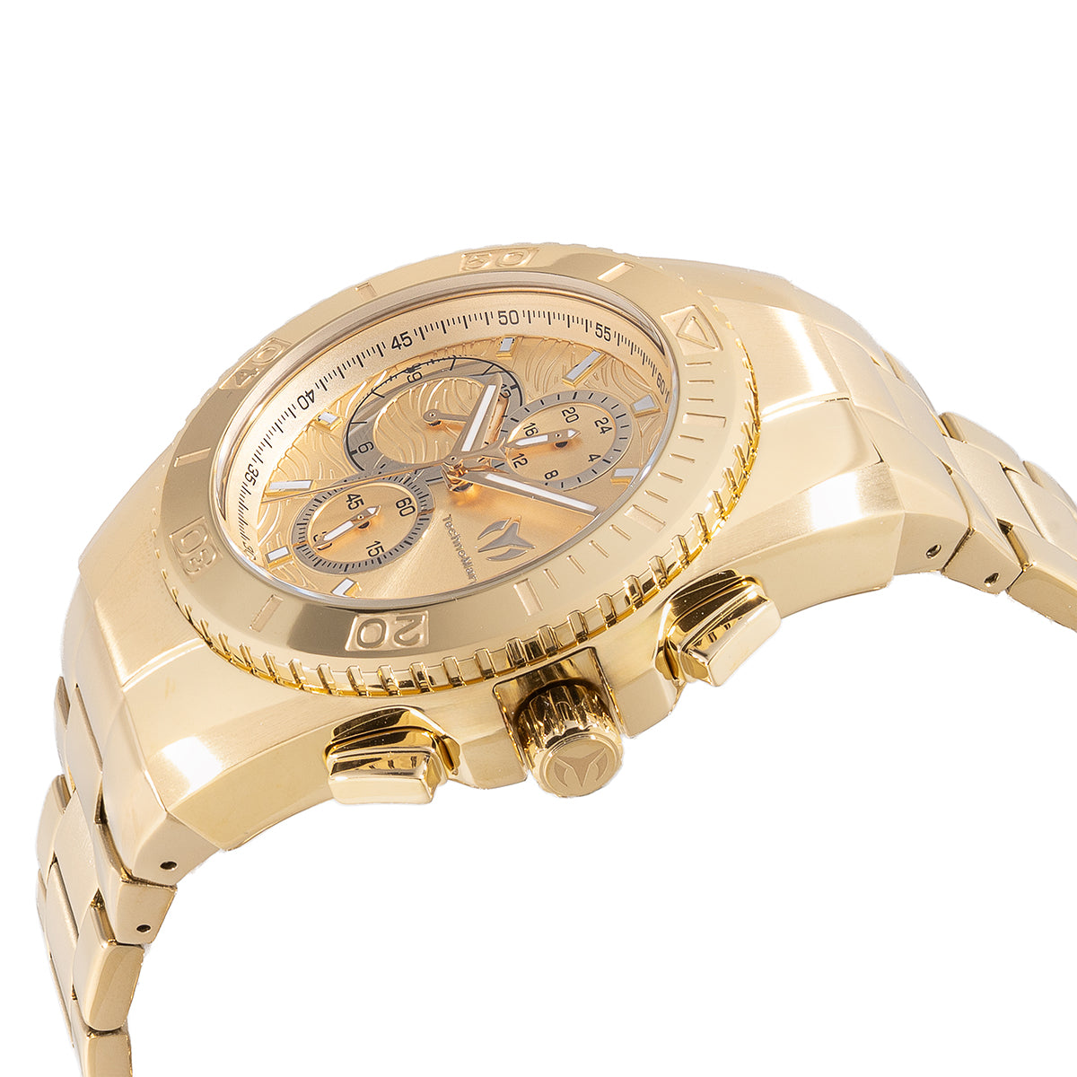 TechnoMarine Manta Ocean Men's Watch - 45mm. Gold (TM-225018)