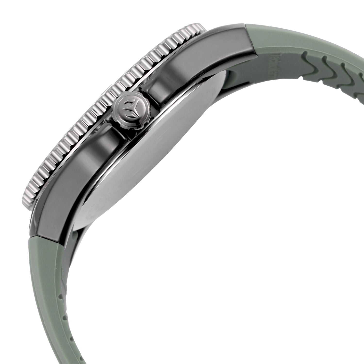 TechnoMarine Lusso Mare Men's Watch - 44mm. Olive Green (TM-225025)