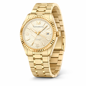 TechnoMarine TERRA NOVA Women's Watch - 36mm. Gold (TM-225064)