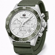 TechnoMarine Mare Vivo Men's Watch - 44mm. Olive Green (TM-225069)