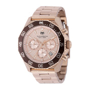 TechnoMarine Mare Vivo Men's Watch - 44mm. Rose Gold (TM-225086)