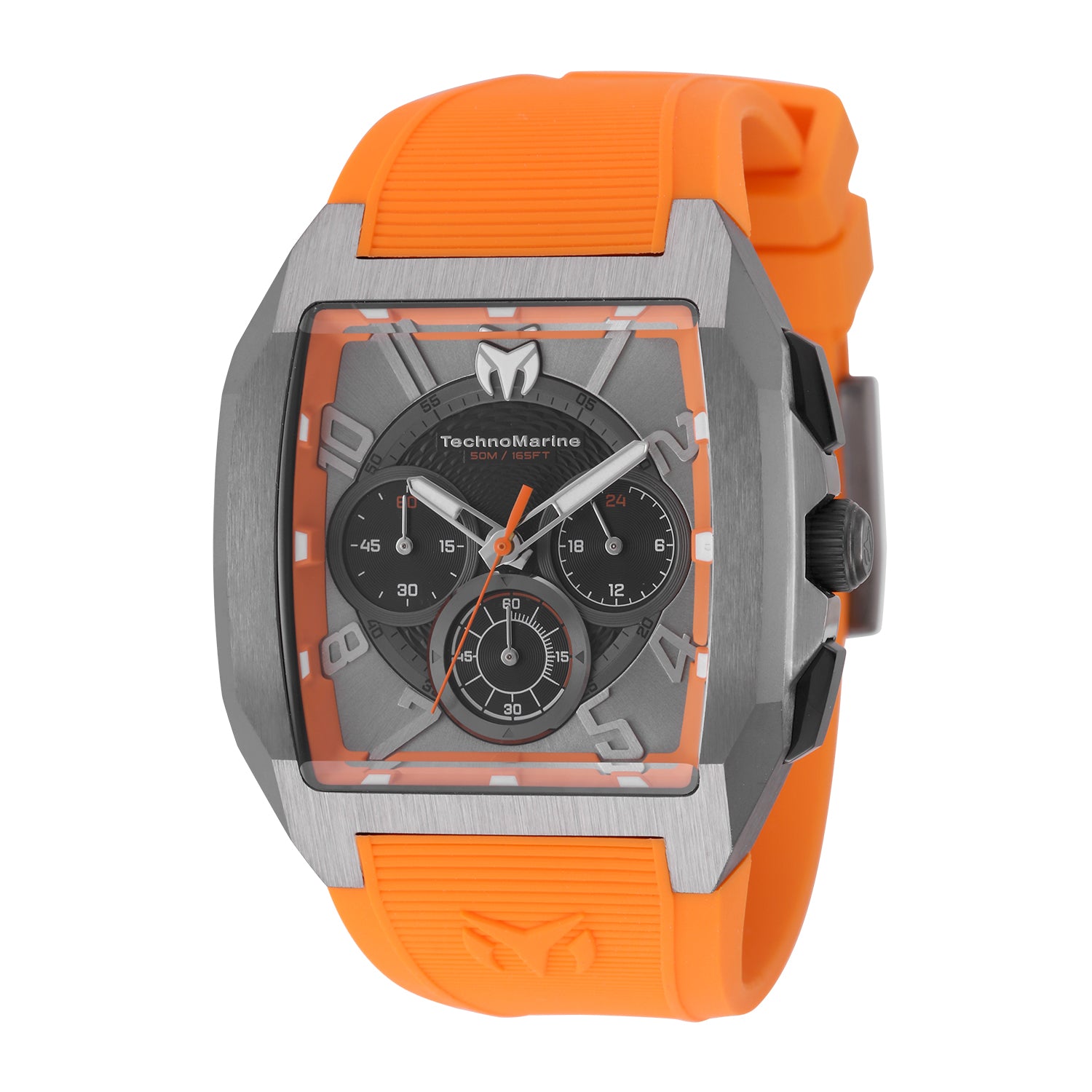 TechnoMarine Aqua Quadrant Men's Watch - 41mm. Red (TM-225107)