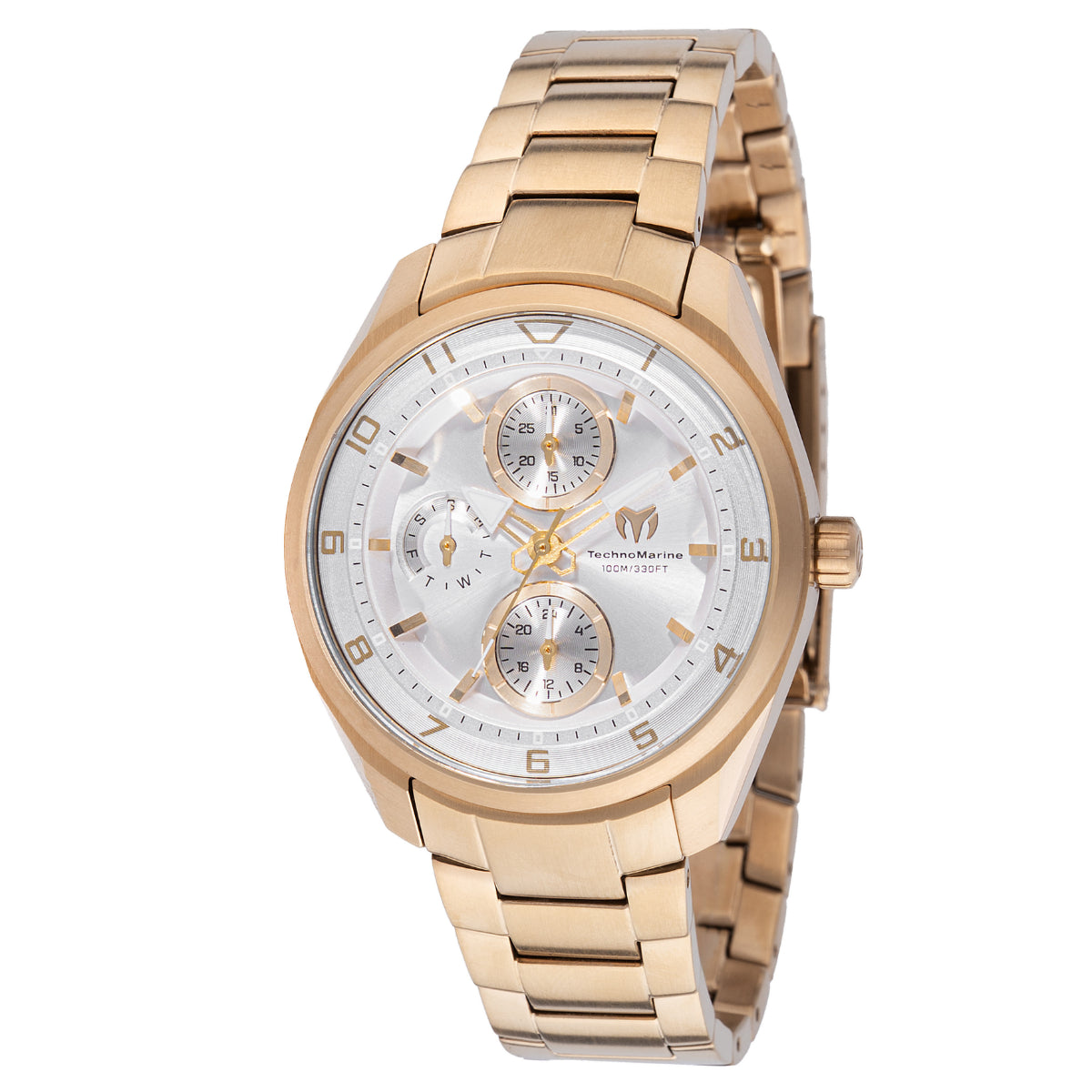 TechnoMarine Ocean Quantum Women's Watch - 36mm. Gold (TM-318110)