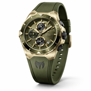 TechnoMarine Ocean Victory Men's Watch - 41.3mm. Olive Green (TM-318143)