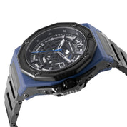 TechnoMarine Carbon Nautic Marine Automatic Men's Watch with Forged Carbon Case - 45mm. Black (TM-525003)