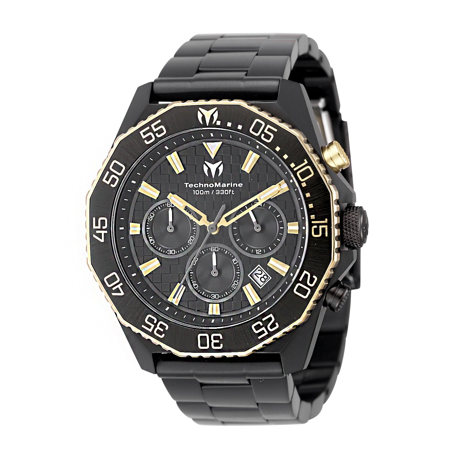 TechnoMarine Racing Legends Men's Watch - 44.2mm. Black (TM-525028)