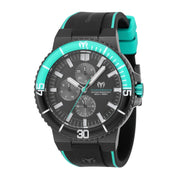 TechnoMarine Racing Legends Men's Watch - 43mm. Green. Black (TM-525031)