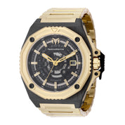 TechnoMarine Carbon Nautic Marine Automatic Men's Watch with Forged Carbon Case - 45mm. Gold (TM-525042)
