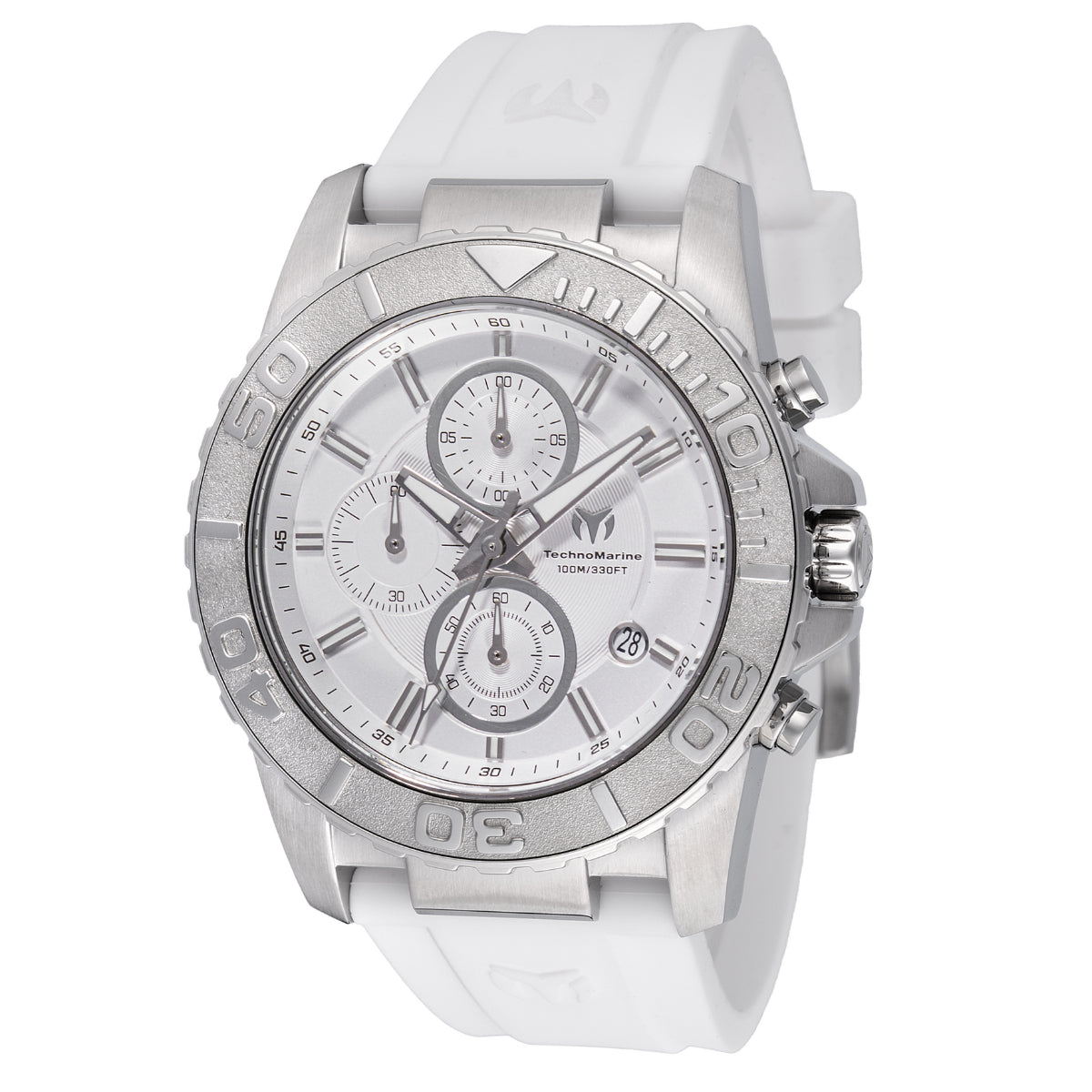 TechnoMarine Sea Grace Men's Watch - 45mm. White (TM-725006)